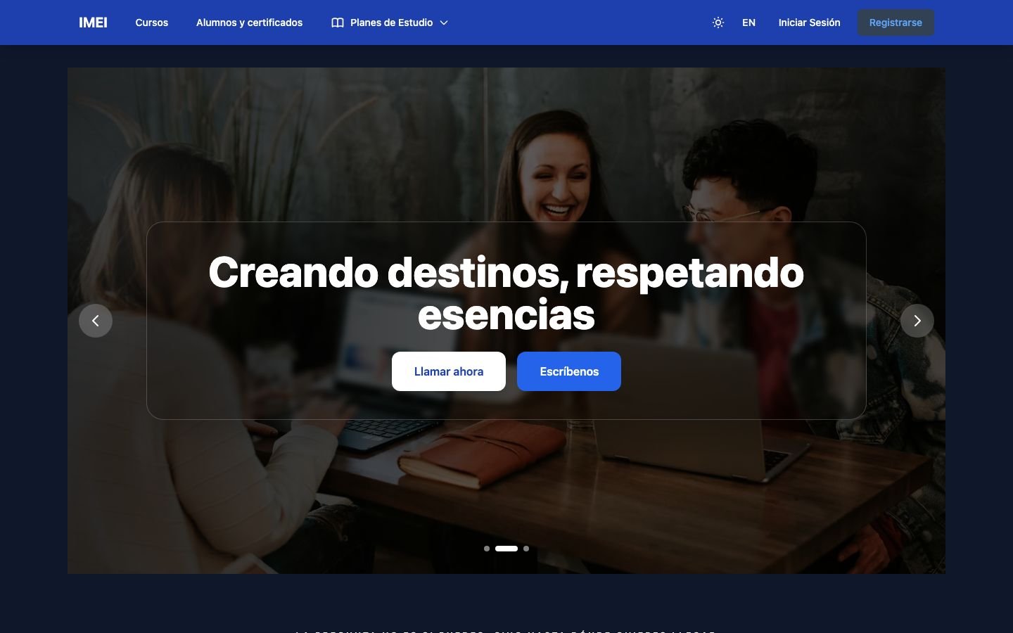 Vista de escritorio de IMEI